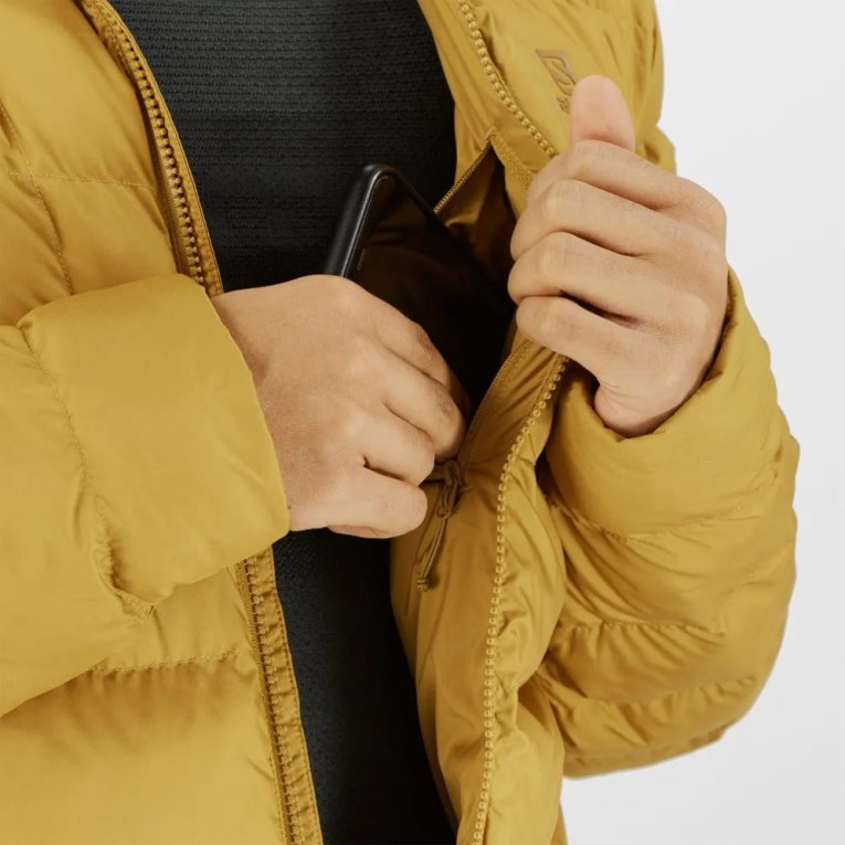 Yellow Salomon Essential Xwarm Men's Insulated Jackets | PH 36251N